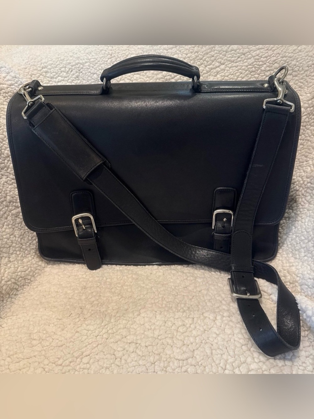 Pre-Loved Vintage Coach Hudson Briefcase